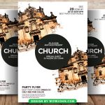 Church Flyer Template Psd Design File