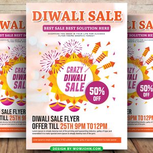 Diwali Flyer Templates Psd Design Download