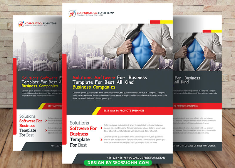 New Business Corporate Flyer Template