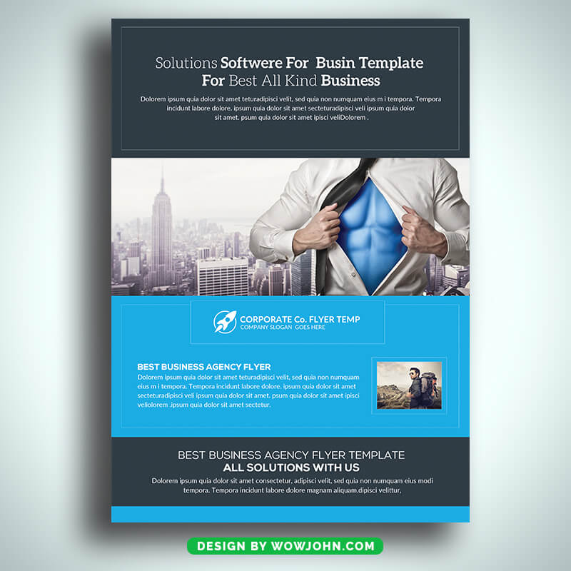 Cleaning Service Flyer Template Psd Design