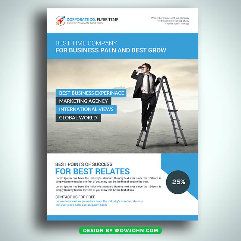 Banking Business Flyer Template Design