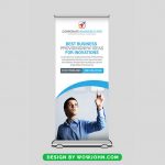 Hosting Company Roll up Banner Template
