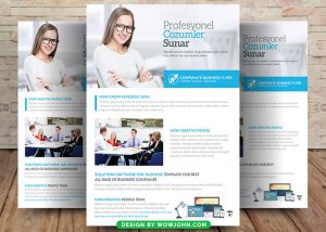 Professional Business Flyer Template Design