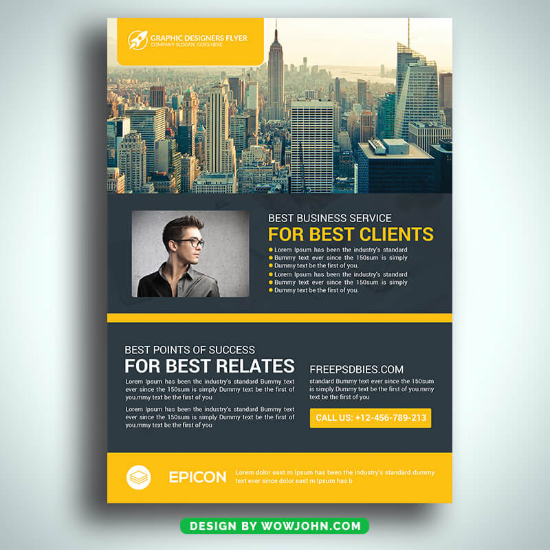 Business Development Flyer Template Design