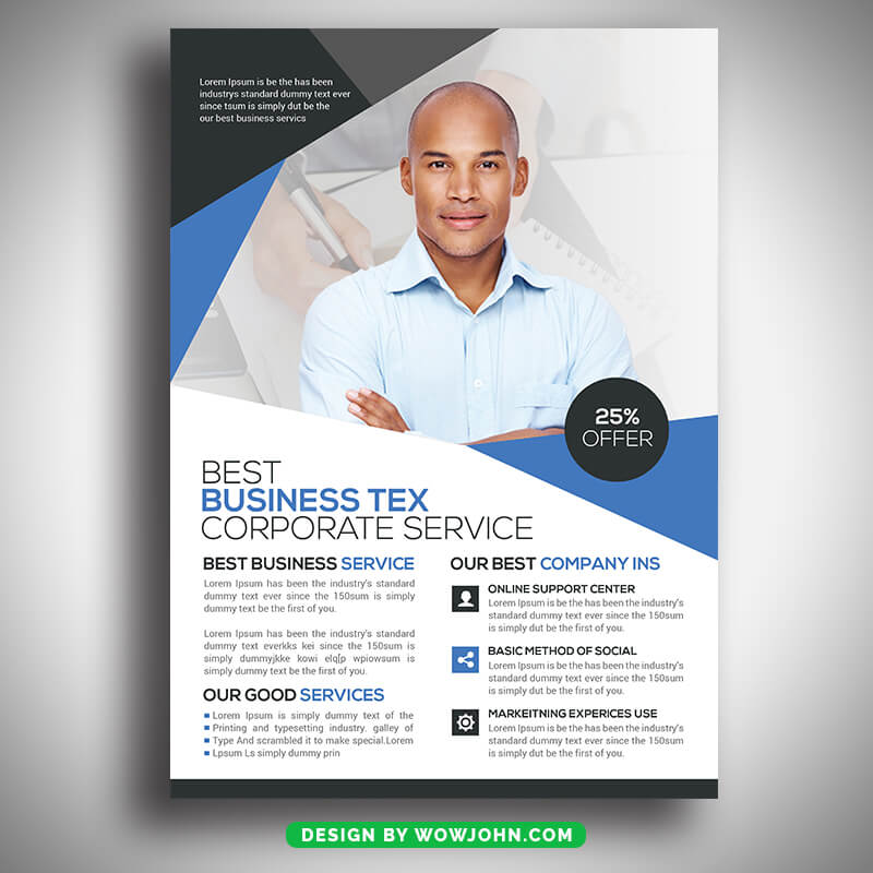 Tax Service Flyer Template Psd Download