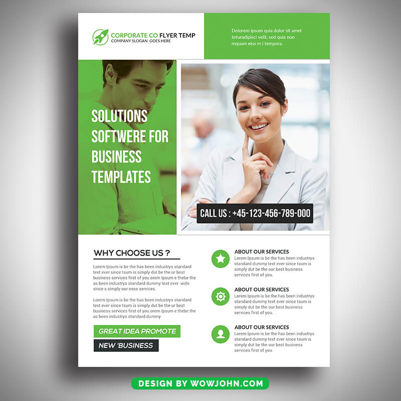 Small Business Flyer Templates Psd Download