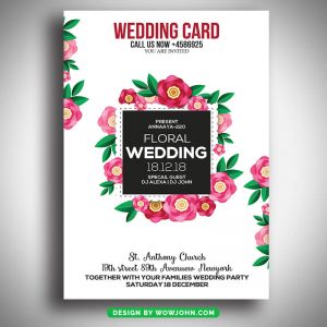 Free Wedding Invitation Ocean Card Design