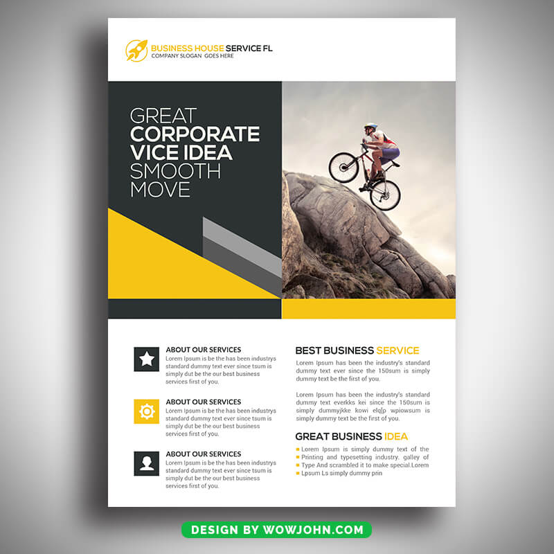 Business Conference Flyer Template Psd Design