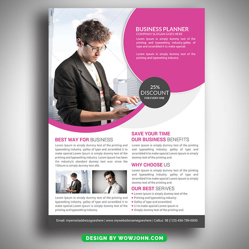 Free Business Event Psd Flyer Poster Template