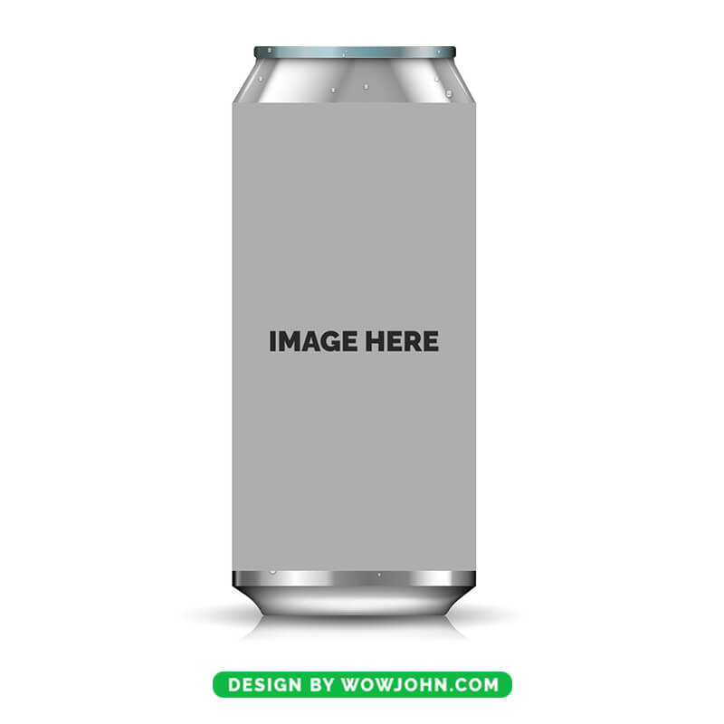 Bottle Can Mockup Psd Free Download