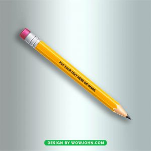 Pencil Pen Mockup Psd Free Download