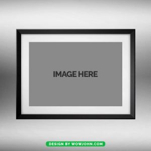 Free Picture Poster Frame Mockup PSD Download