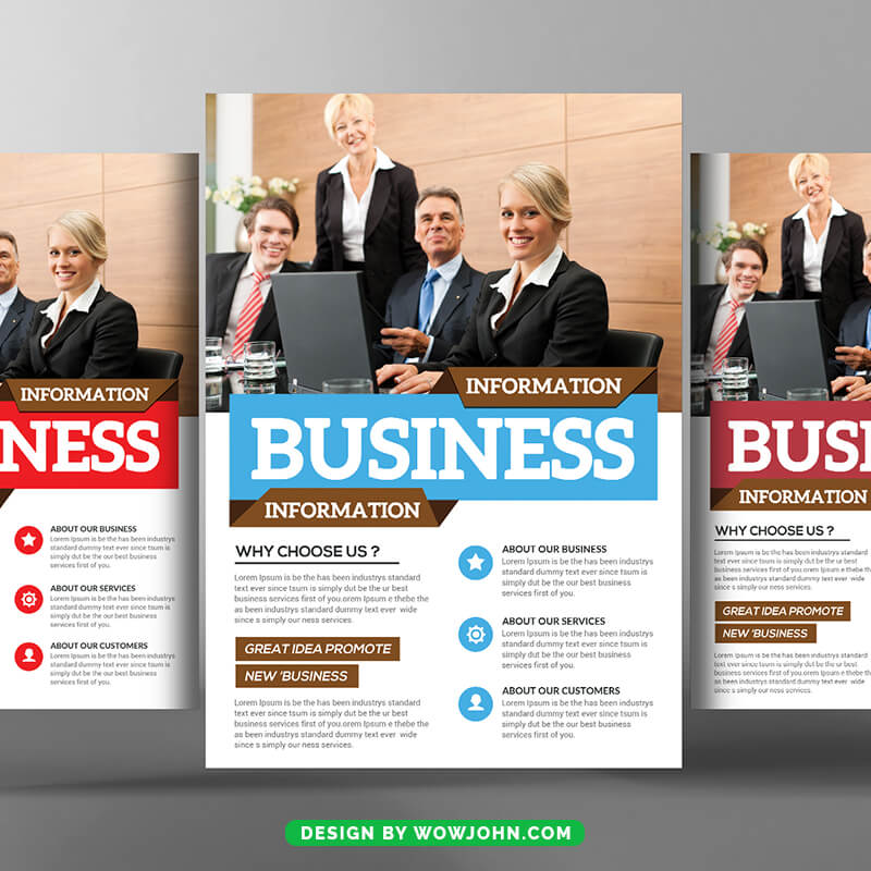 Business Conference Free Psd Flyer Template