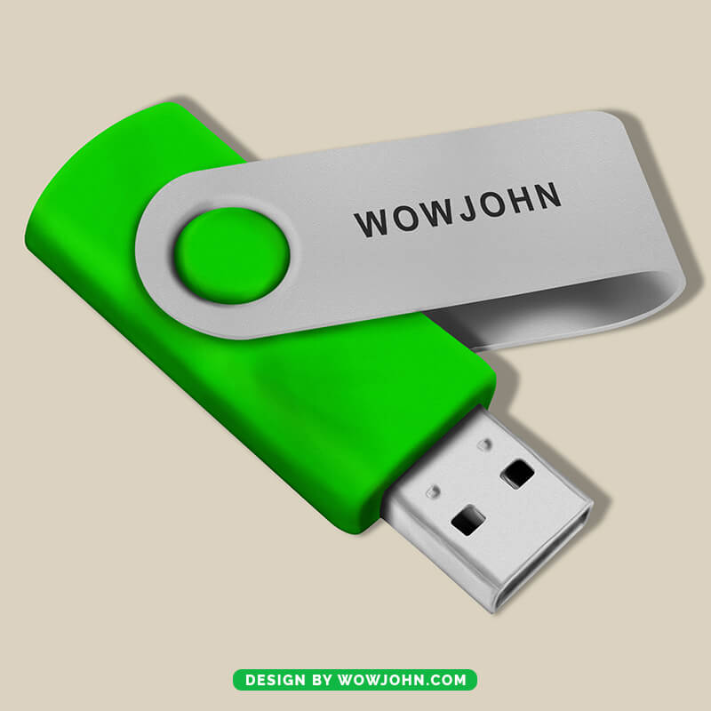 USB Flash Pen Drive Mockup Free Psd Download
