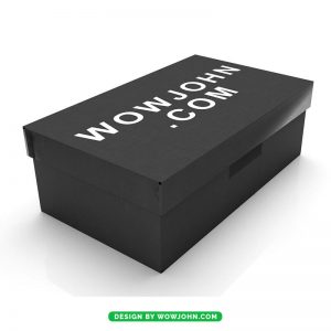 Shoe Box Free Psd Mockup Download