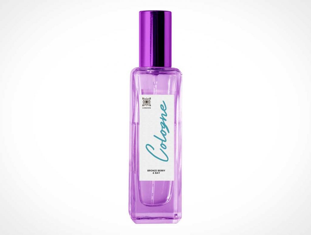 Free Atomizer Cosmetics Perfume Bottle PSD Mockup