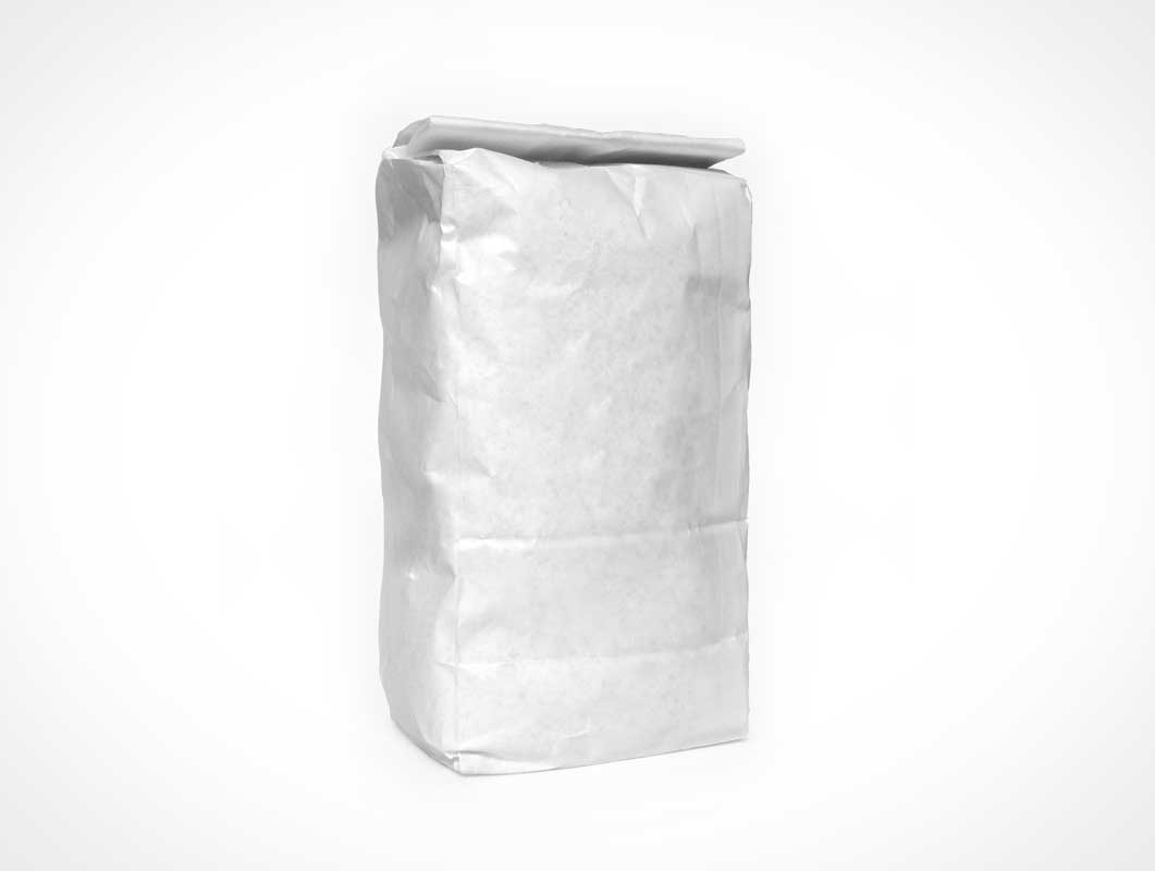 Free Blank Flour Bag PSD Mockup