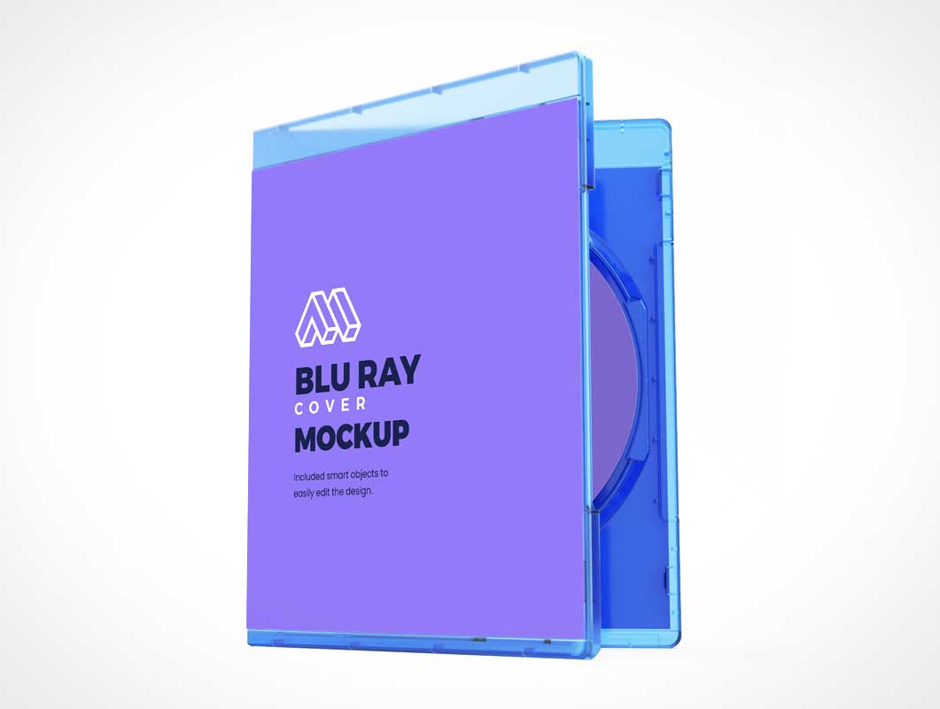 Free Blu Ray Cover Jewel Case PSD Mockups