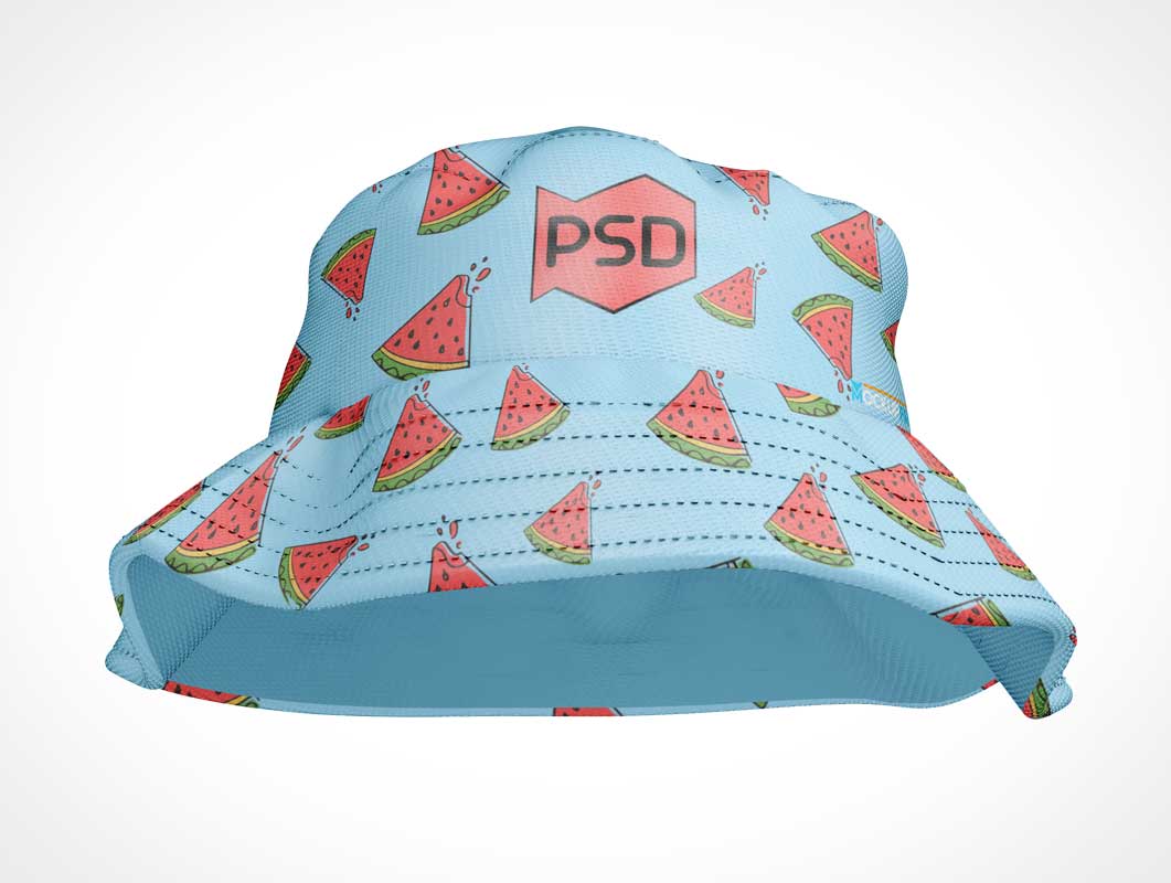 Free Bucket Hat PSD Mockup