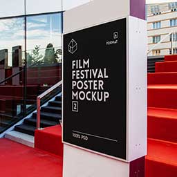 Free Film Festival Poster Mock Up