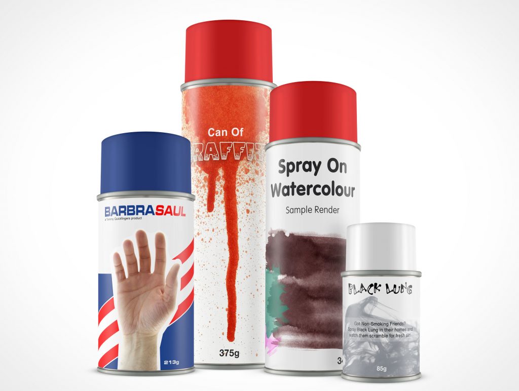 Free Aerosol Cream Paint Spray Cans Canister Bottle Cap