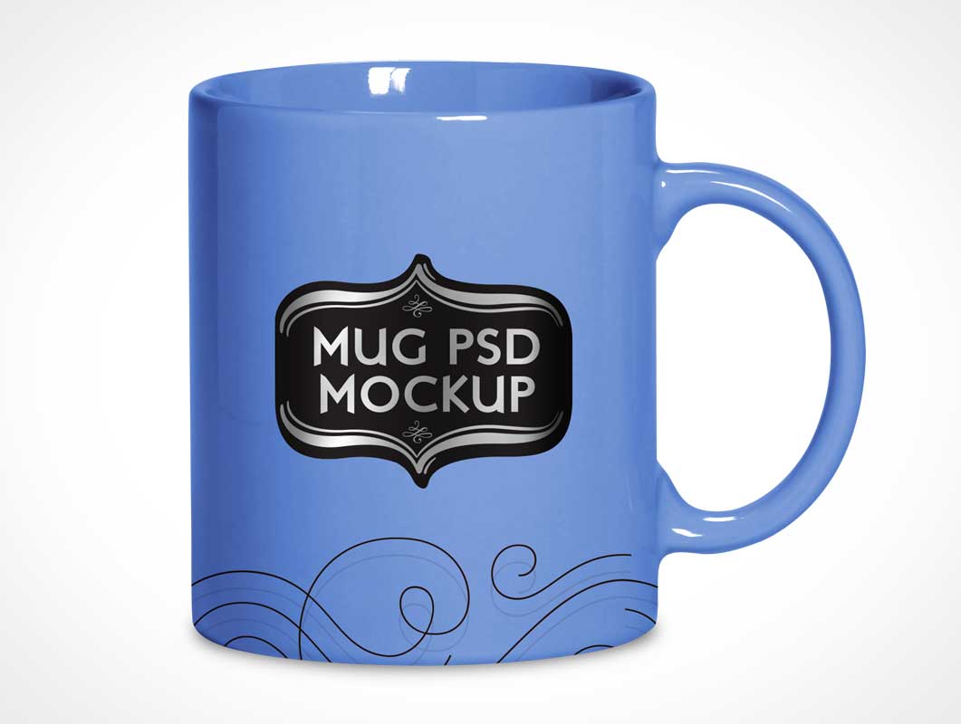 Free Ceramic Mug Psd Mockup