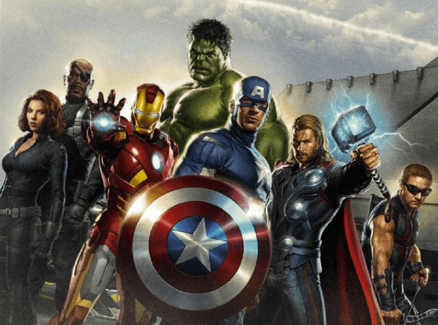 Avengers Group Png
